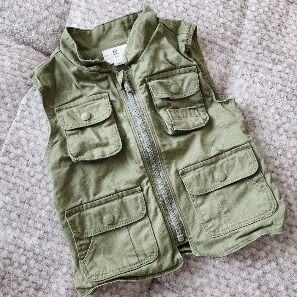 Baby Banana Republic Cargo Vest 6-12m